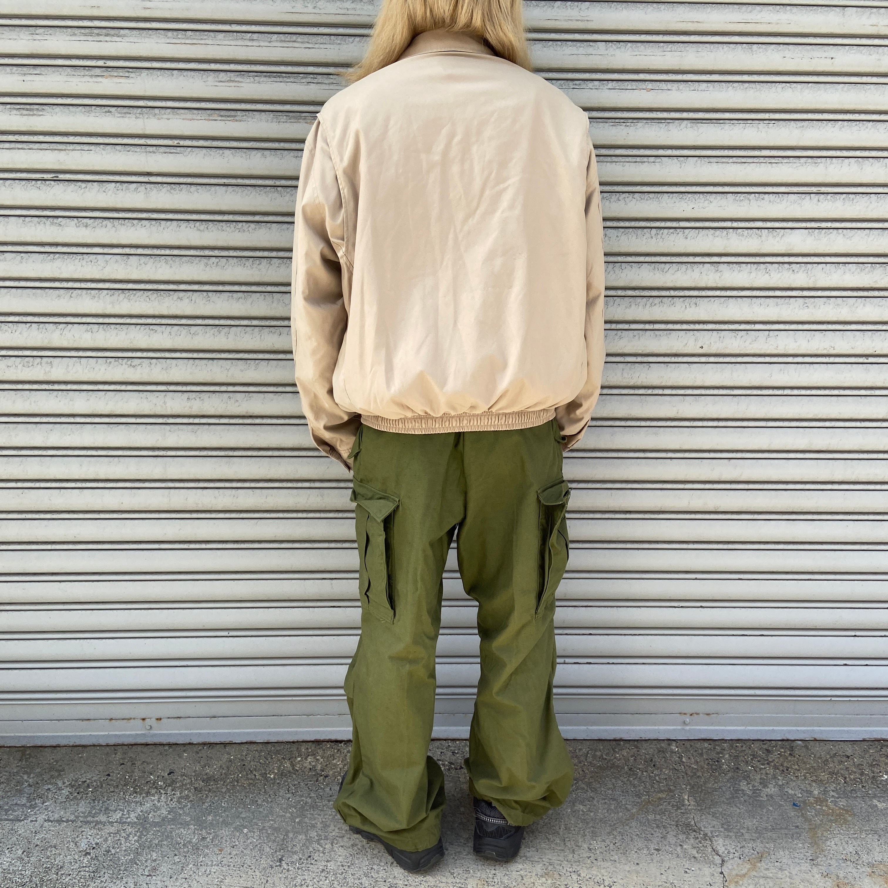 Ralph Lauren スウィングトップジャケット L ベージュ ポリエステル