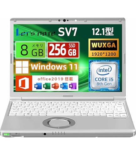 Amazon.co.jp: 【Microsoft Office2019＆Win10搭載】Panasonic Let`s