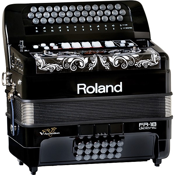 Open Box Roland Diatonic V-Accordion Black | Guitar Center