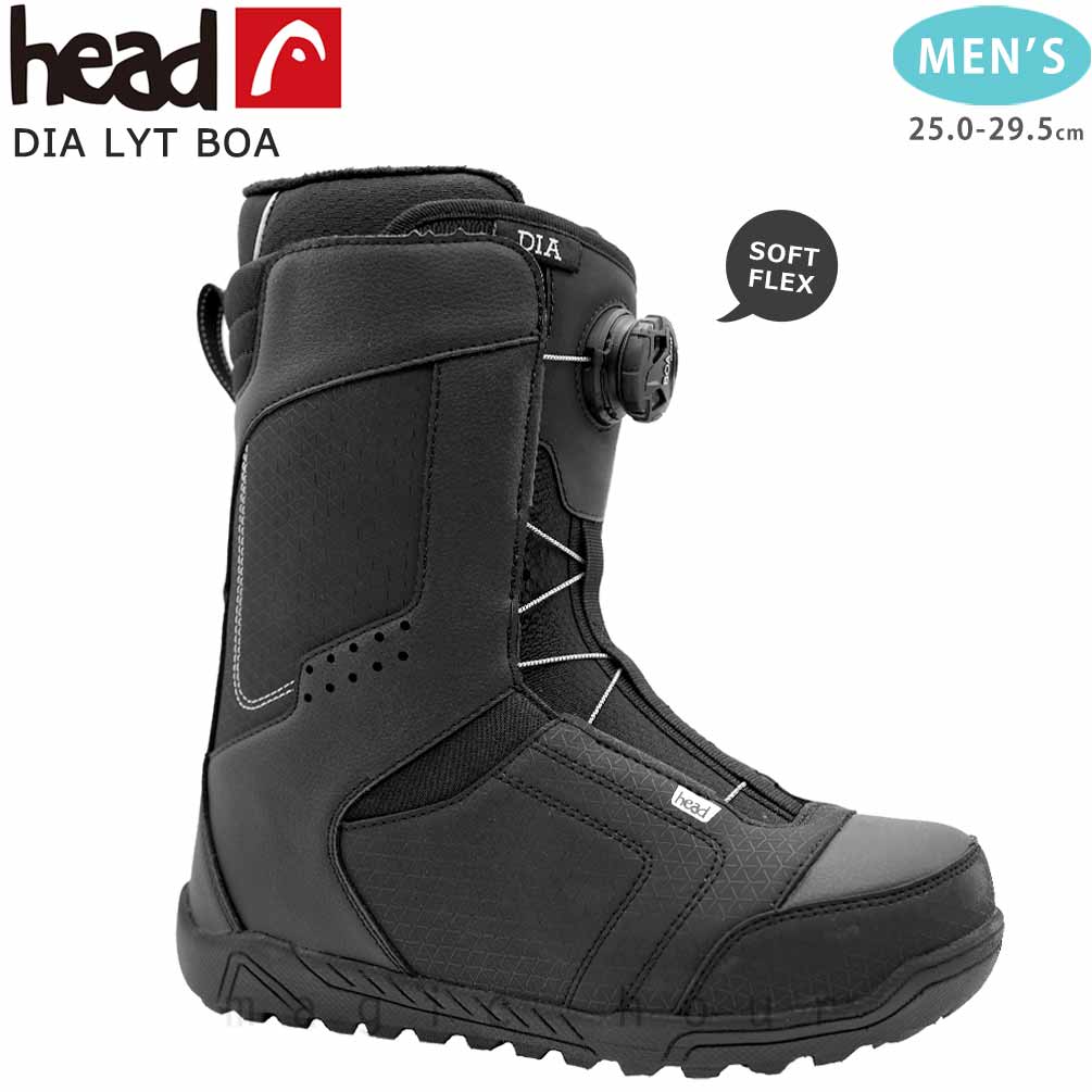 HEAD（ヘッド） スノーボード ブーツ BOA メンズ DIA LYT BOA ダイヤル