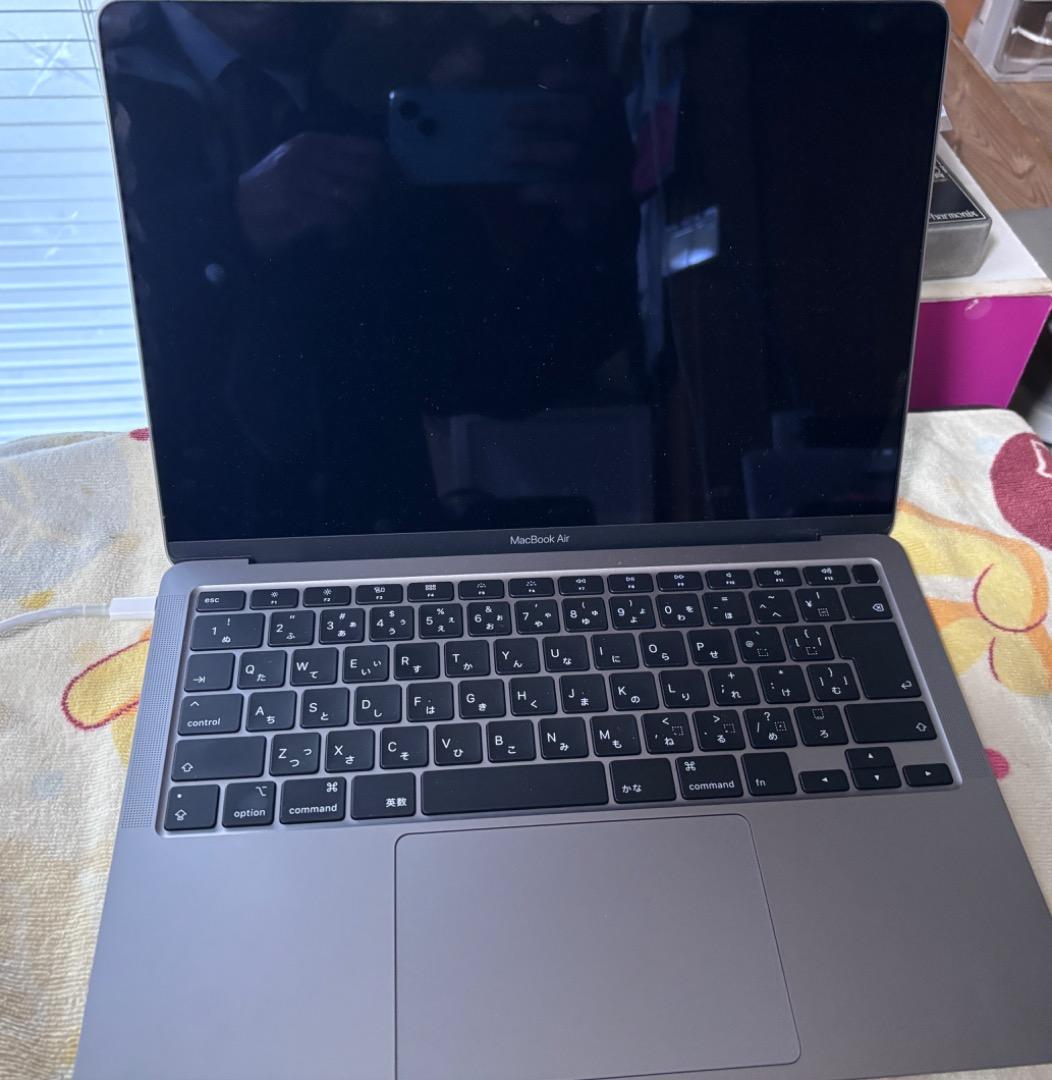 A*n様 ジャンク Apple MacBook Air 2020スペースグレー APPLE 〔中古〕MacBook Air (M1・2020) MGN63J/A スペースグレイ Apple