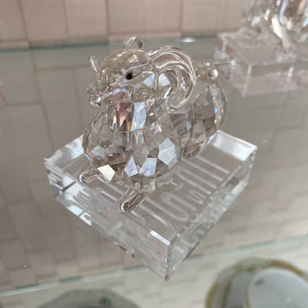 スワロフスキー十二支旧シリーズ SWAROVSKI（スワロフスキー） クリスタル フィギュア 干支 十二支